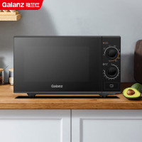 格兰仕(Galanz) 微波炉 家用光波炉烤箱一体机 小型平板简单旋钮  20升 [G70F20N3P-ZS(W0)] 
