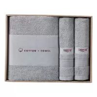 芳恩(faunen) [雅致]浴巾+面巾组合装 [面巾]×2条+[浴巾]×1条 FN-MJ2000-3