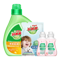 好爸爸亲肤倍净洗衣液四件套袋装(1710g)