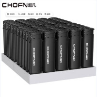 辰弘黑色防风打火机一次性打火机批发整盒耐用便利店饭店普通家用CF5