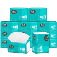 初美佳源 抽取式面巾纸 原生竹浆 12包