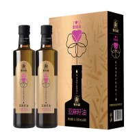塞翁福 纯亚麻籽油礼盒 500ml*2瓶