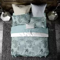 梦洁家纺 纯棉印花四件套:槿木 1010100297