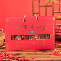 金桑叶四方来财腊味礼盒600g