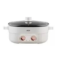 北美电器ACA多功能鸳鸯火锅5L大容量大功率家用厨房神器
