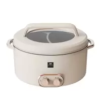 康宁/WORLD KITCHEN 5L双控鸳鸯火锅WK-GHG5005/KZ