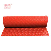 温馨 人字纹地垫 红色2.5mm厚*1米宽 米