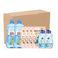 立白酵素洗洁精455g洁净八件套(1470g)