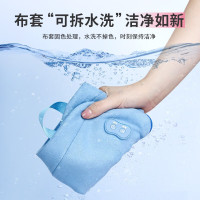 茗振(MZ)MZ-158L 腰部按摩器 多模式腰椎背部揉捏按摩仪全身肩颈按摩枕腰部按摩靠垫 暮光蓝