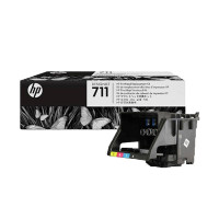 惠普(HP)711墨盒711打印头适用HP T120/T520/T530绘图仪打印机 711打印头套装:C1Q10A
