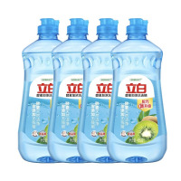 立白酵素洗洁精455g*4 去油污家用中性浓缩洗洁精
