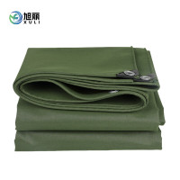 旭丽 篷布防水加厚耐磨帆布防雨布遮阳遮雨隔热军绿色加厚[1M*1M]