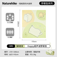 NatureHike挪客Happy超声波野餐垫CNK2350WS010猫咪悠享/170*200cm