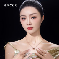 Cmierf Kuect(中国CKIR)淡水珍珠小米粒送妈妈送女友礼物生日礼物 时光印记项链CK-SS1002