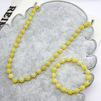 六悦甄玺 珠宝首饰 钻石项链 18K金镶嵌 高级定制 独特设计 璀璨耀眼六悦甄玺岫玉黄金玉暖金色项链手链高贵典雅气质璀璨