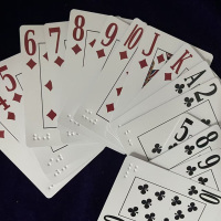 亦自由 盲人纸牌yzy01(成都)