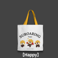 苏宁宜品创意帆布袋苏宁IP萌趣可爱卡通手提袋