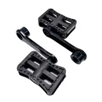 赛乐透雅迪电动车配件脚踏板脚蹬子摇臂新国标电瓶自行车铁器黑通 曲柄胶帽一对