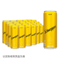 可口可乐 怡泉 汤力水苏打水 汽水饮料 330ml*24罐/箱装