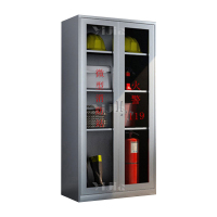 翌嘉 YJ406013047 201 不锈钢消防柜应急物资柜微型消防站消防工具展示柜