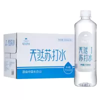 长白山天泉天然苏打水 无糖无汽弱碱性水 500ml*15瓶 整箱装