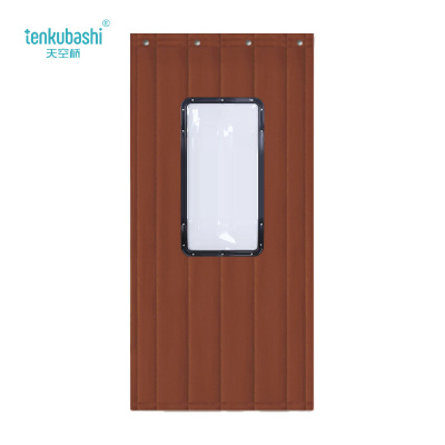 天空桥 棉门帘 MML-44咖啡色40*80cm二层棉 平方米