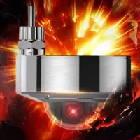 海康威视全彩防爆半球监控摄像头400万POE供电室内室外户外ET6标志2XE3147FWD2.8mm