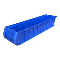 翌嘉YJ4120615 蓝色分割式零件盒塑料分格盒 500*117*90