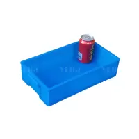 翌嘉YJ4120638 蓝色塑料收纳分格分类螺丝配件多格盒 353*204*85