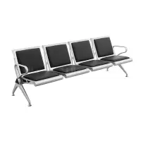 翌嘉YJ4121017 机场椅连排椅银行等候椅长椅医院候诊椅公共座椅 四人位