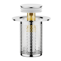 米勒脸盆防堵弹跳过滤网按压式地漏