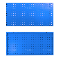 翌嘉YJ4121061 五金方孔洞洞板置物架金属工具挂板壁挂收纳整理挂架 1500*500*1.5