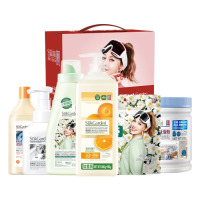 蔬果园洗衣液礼盒套装 蔬果园高端定制六件套