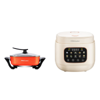 荣事达电火锅+电饭煲套装