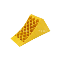 翌嘉YJ4121905 塑料止退器塑料止滑器停车斜坡垫三角木阻车器 390*160*180mm