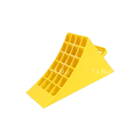翌嘉YJ4121907 塑料止退器塑料止滑器停车斜坡垫三角木阻车器 450*250*200mm