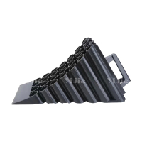 翌嘉YJ4121912 塑料止退器塑料止滑器停车斜坡垫三角木阻车器 450*250*260mm