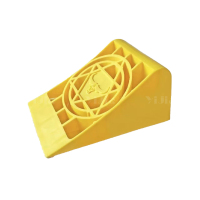 翌嘉YJ4121916 塑料止退器塑料止滑器停车斜坡垫三角木阻车器 160*100*80mm