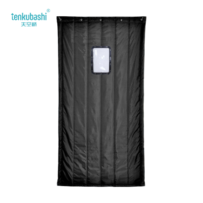 天空桥 棉门帘 MML-130纯黑色30*45cm三层棉 平方米