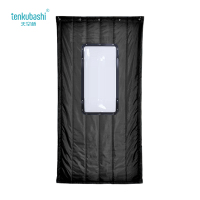 天空桥 棉门帘 MML-140纯黑色40*80cm五层棉 平方米