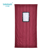 天空桥 棉门帘 MML-151酒红色40*60cm二层棉 平方米