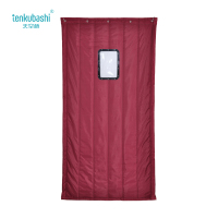 天空桥 棉门帘 MML-162酒红色30*45cm五层棉 平方米