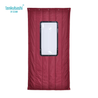 天空桥 棉门帘 MML-164酒红色40*80cm五层棉 平方米