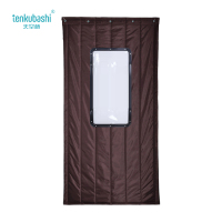 天空桥 棉门帘 MML-216咖啡色40*80cm六层棉 平方米