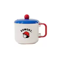 造物集 泡面碗带盖不锈钢 户外可用自热包 1000ml