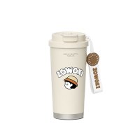 造物集316陶瓷覆层不锈钢保温杯 大容量吸管杯 小慧 480ML CS-480