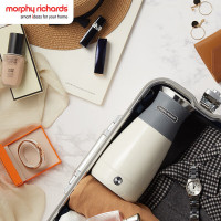 摩飞便携式电热水壶烧水壶 家用旅行0.4L便携电水壶随行泡茶办公室养生保温杯电热水杯MR6090灰色