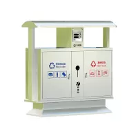 翌嘉YJ4070402 不锈钢分类垃圾箱公共场合环卫果皮箱户外垃圾桶 201不锈钢