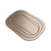 翌嘉YJ40802055 硅藻泥防滑地垫卫生间吸水防滑垫速干脚垫