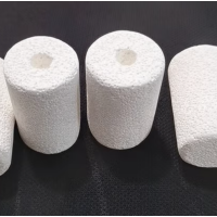 陶瓷氧化铝隔热塞(外经80mm管式炉炉管用)70*65mm